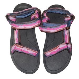 Teva Hurricane XLT 2 Pink Multicolor Sandals Size Youth 4/Size Women's 6